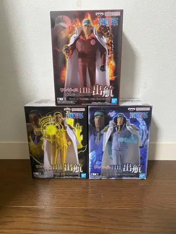 원피스 피규어 사카즈키, 아오키지, 키자루 3체 세트