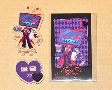 복스 아크릴 스탠드 & 금박 카드 세트