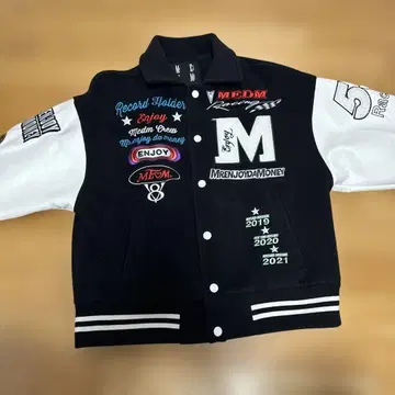 MR. ENJOY DA MONEY 바시티 자켓 M 사이즈