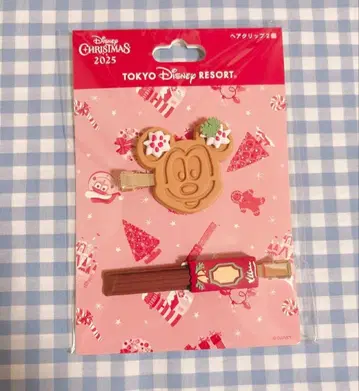 도쿄 디즈니 리조트 TDR 헤어 클립 크리스마스