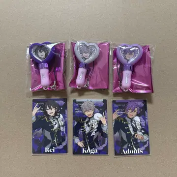 앙스타 스타포니 미니 펜라이트 참 카드 컬렉션 레이 코가 아도니스