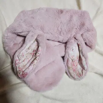 핸드메이드 토끼 귀 머플러