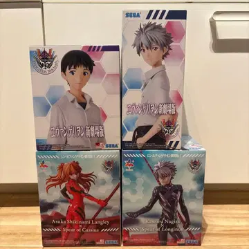 에반게리온 신극장판 피규어 4종 세트