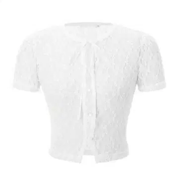 threetimes romantic race cardigan 화이트