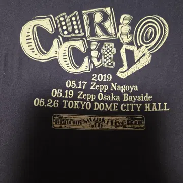Curio City 2019 티셔츠 M 사이즈 스즈키 코노미