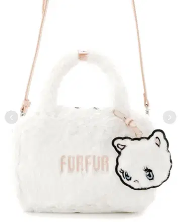 FURFUR x foxy 퍼 숄더백