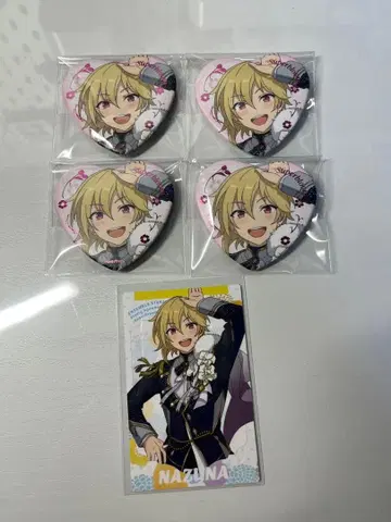 니토 나즈나 스타포니 하트 캔뱃지 컬렉션 카드 컬렉션