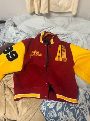 바시티 자켓 A'GEM/9 x .kom [ A FEW GOOD KIDS