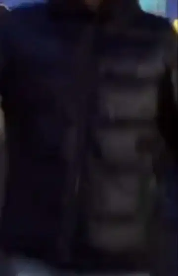 블랙 다운 자켓