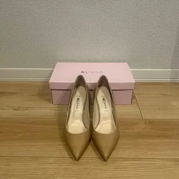 DIANA 핑크 베이지 하이힐