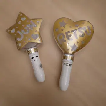 준레츠 응원봉 팬클럽 한정품 골드 2세트