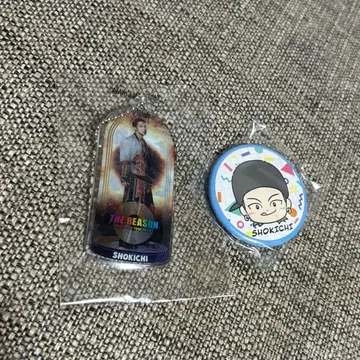 SHOKICHI 캔뱃지 클리어 참 EXILE THE REASON 캡슐