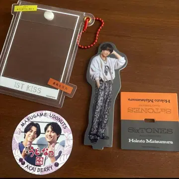 SixTONES 마츠무라 호쿠토 아크릴 스탠드 스티커 카드 케이스