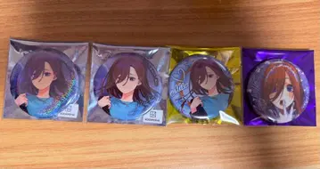 5등분의 신부 캔뱃지 나카노 미쿠 4종