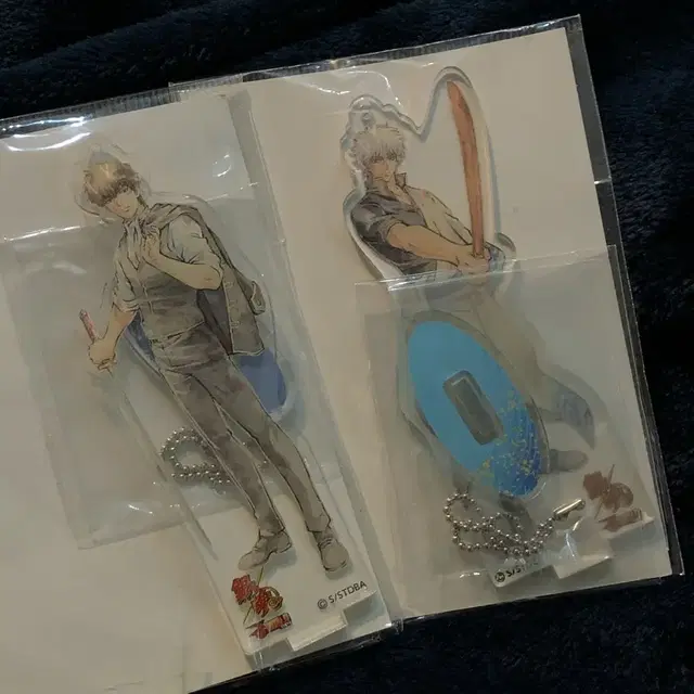 은혼 난쟈타운 화조풍월 아크릴 스탠드 히자카타 & 긴토키