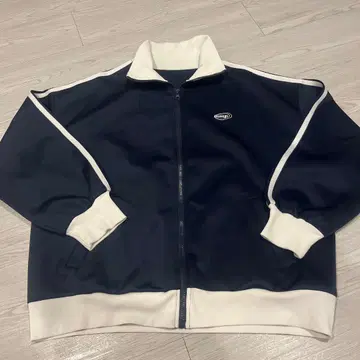 네이비 M 사이즈 집업 자켓