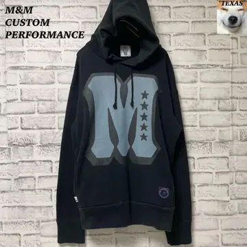 새상품급! M&M CUSTOM PERFORMANCE 후드티 빅 프린트