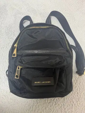 MARC JACOBS 블랙 백팩