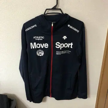 DESCENTE Move Sport 자켓 L 네이비 DAT-5606