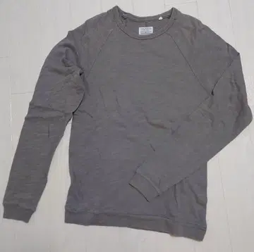 rag & bone 그레이 긴팔 티셔츠