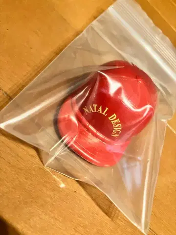 고코도 NATAL DESIGN 캡 키링 소프트 비닐 goccodo