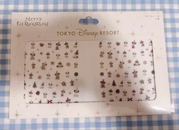 도쿄 디즈니 리조트 TDR 리루린린 2025 네일씰 크리스마스