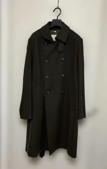 MACKINTOSH 다크 그린 체스터 코트