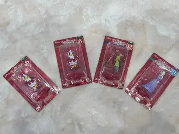 디즈니 크리스마스 피규어 세트