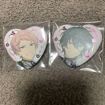 스타포니 4th 캔뱃지 아츠키 슈 & 카게히라 미카