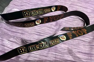 B'z LIVE-GYM 2025 은색 테이프