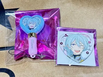 앙스타 스타포니 미니 펜라이트 하트 캔뱃지 히비키 와타루