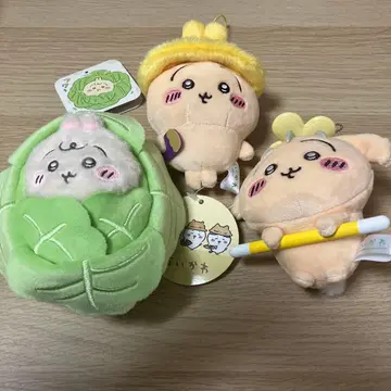 치이카와 (먼작귀) 토끼 마스코트 3개 묶음 판매