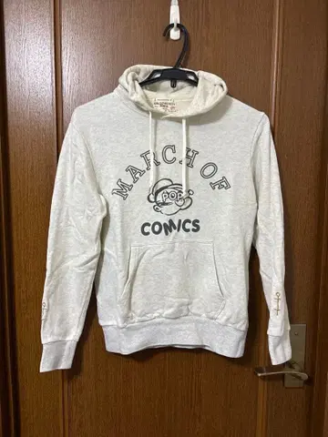 EDIFICE 아이보리 후드 부착 트레이닝복 뽀빠이