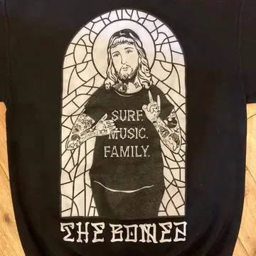 The BONEZ M 블랙 후드티