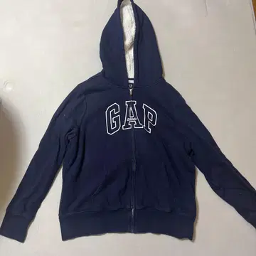 GAP 지퍼 후드티 네이비 archive