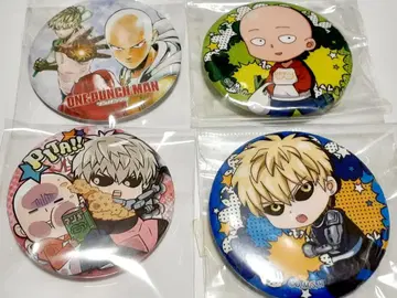 원펀맨 사이타마/제노스 캔뱃지 세트