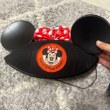 도쿄 디즈니 리조트 미니 마우스 귀도리 모자