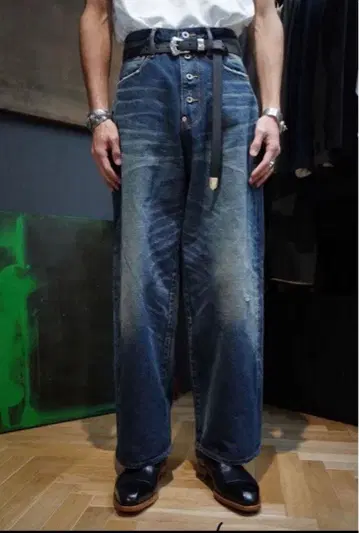 SUGARHILL 2022AW musty fade denim 32