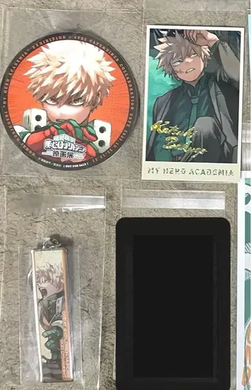 히로아카 원화전 바쿠고 카츠키 3종 세트