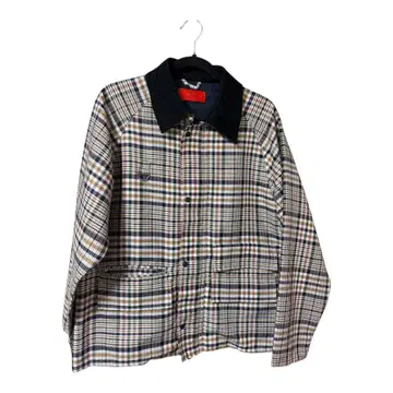 INHERIT 체크 무늬 자켓