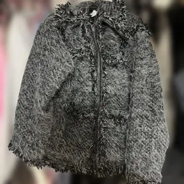 SLY FLUFFY TWEED 자켓 [ M/GRY ]