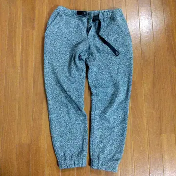 그라미치 플리스 팬츠 M 사이즈 그레이 계열