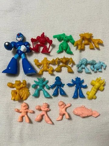 록맨 미니 피규어 지우개 묶음 판매