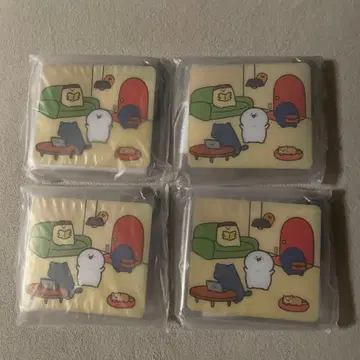 오문구토잇쇼 유루토포치토 아소비마쇼 오리지널 클리어 파우치 4개