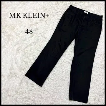 [ MK KLEIN+ ] 미쉘클랑 스트레이트 팬츠 48 블랙 남성용
