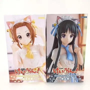 케이온! 타이나카 리츠 아키야마 미오 피규어 2체 세트