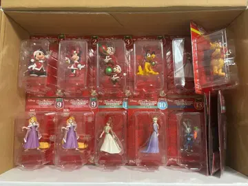 디즈니 크리스마스 오너먼트 복권 피규어 11종 아크릴 오너먼트 3종