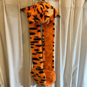 디즈니 모자 티거 장갑 포함 머플러