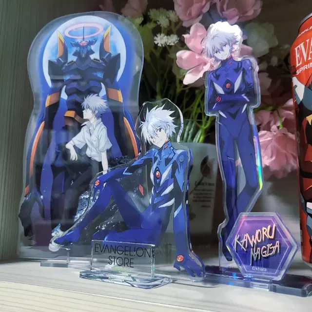 일괄판매) 에반게리온 카오루 공식 아크릴스탠드