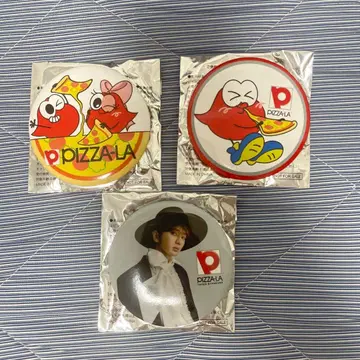 피자라 x Nissy 캔뱃지